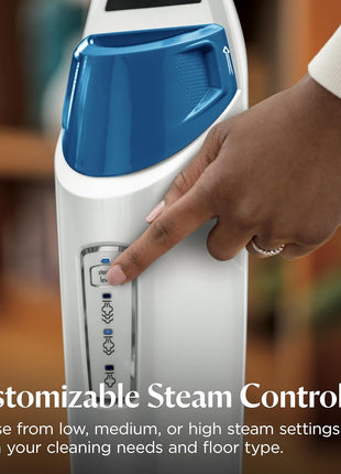 BISSELL Steam Mop 1940A PowerFresh Floor Steam Cleaner for Hard Wood & Tile with Natural Sanitization, Easy Scrubber, Variable Steam, 12" Cleaning Path