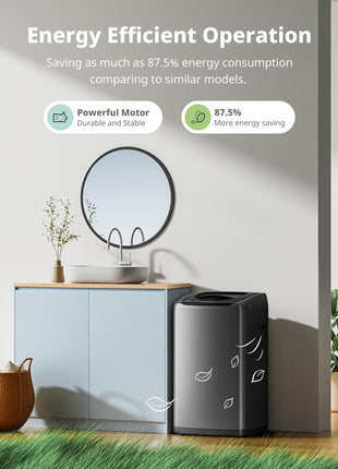 COMFEE' Portable Washing Machine 0.9 cu.ft Compact Washer with LED Display