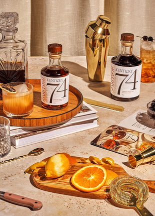 SPIRITLESS Kentucky 74 Non-Alcoholic Bourbon Whiskey, 700ml Bottle | Beautifully Distilled, Non-Alcoholic Spirit for Bourbon Cocktails