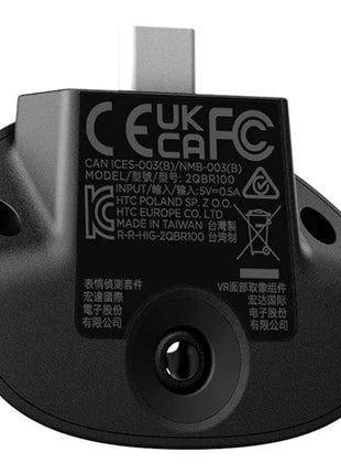HTC VIVE Facial Tracker for Focus Series Virtual Reality Headsets | Facial expression and lip movement tracking with 60Hz sensor and USB-C connection
