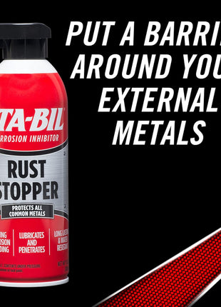 STA-BIL Rust Stopper - Anti-Corrosion Spray and Antirust Lubricant - Prevents Car Rust, Protects Battery Terminals, Stops Existing Rust, Rust Preventative Coating - 13 Oz (22003)