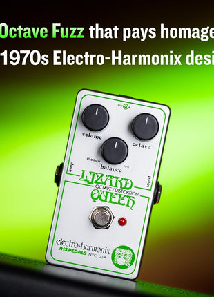 Electro-Harmonix Lizard Queen Octave Fuzz Pedal