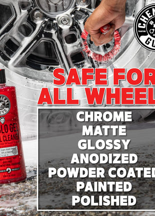 Chemical Guys Diablo Gel Oxygen Infused Foam Wheel & Rim Cleaner, Concentrated Car Wheel Cleaner Safe on All Finishes, Removes Brake Dust, Dirt, Grime, for Cars, Trucks, SUVs, Motorcycles & RVs, 16 oz