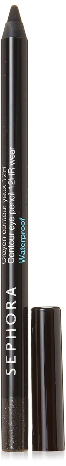 SEPHORA COLLECTION Contour Eye Pencil 12hr Wear Waterproof Sephora 0.04 Oz 02 Clubbing Stilettos - Black