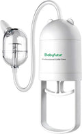 Baby Nasal Aspirator for Newborns & Toddlers – Manual Nose Sucker, BPA-Free Soft Silicone Tips, Anti-Reflux Design, Easy to Clean, with Storage Box & Booger Clip