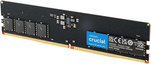 Crucial 64GB DDR5 RAM 5600MHz (or 5200MHz or 4800MHz) Desktop Memory, UDIMM 288-Pin, Compatible with Latest Intel Core Ultra and AMD Ryzen 8000 & Above – CT64G56C46U5