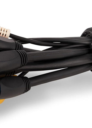 StarTech.com 6in Hook and Loop Cable Ties - 50 Pack - Black - Reusable Cable Straps - Adjustable and Flexible - Cord Organizer Tie/Wraps for Cable Management - Wire Loop Ties (B506I-HOOK-LOOP-TIES)