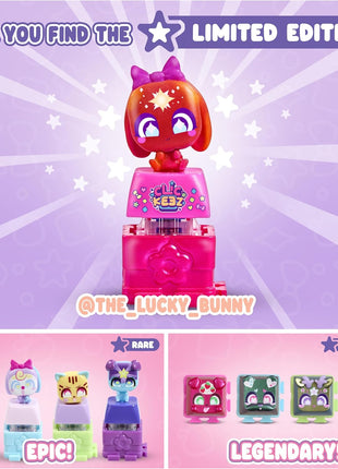 Clickeez Keyboard Mega Pack - The Ultimate Starter Set | Includes Storage Keyboard & 15 with Exclusive Mega Pack Characters | Clickable Collectibles | Ages 6+