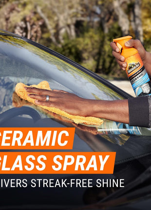 Armor All Ultimate Car Detailing Kit, Includes Car Wash, Glass Cleaner, Tire Cleaner, Microfiber Accessories (9 Piece Kit)