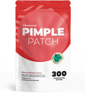 ROSELYNBOUTIQUE Pimple Patches for Face 300 Counts 4 Sizes Hydrocolloid Acne Patches with Tea Tree Oil,Zits Blemishes Pore Strips - Vegan Facial Skin Care Products Cruelty-Free (Packaging May Vary)