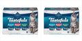 Blue Buffalo Tastefuls Natural Pate Wet Cat Food Variety Pack, Salmon, Chicken,Ocean Fish & Tuna EntrÃ©es 3-oz Cans (4 of Each Flavor), (Pack of 24)