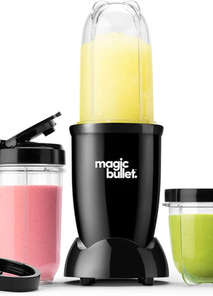 magic bullet Blender, Small, Black, 11 Piece Set