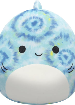 Squishmallows 8-Inch Samir Blue Whale with Sailor Hat - Little Ultrasoft Official Kelly Toy Plush