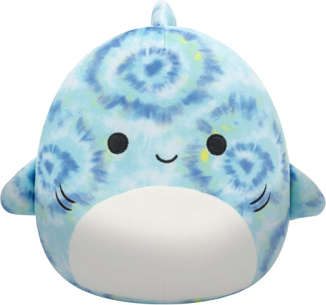 Squishmallows 8-Inch Samir Blue Whale with Sailor Hat - Little Ultrasoft Official Kelly Toy Plush