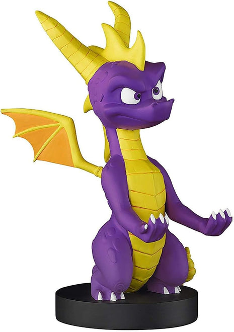 Exquisite Gaming Spyro the Dragon Controller Holder & Phone Stand, 8 in Cable Guys Licensed Figure