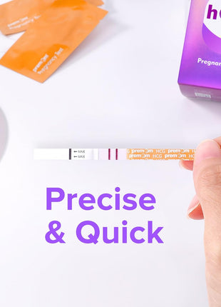 Premom Pregnancy Test Strips- 30 Pack Early Detection Pregnancy Test Kit Powered by Premom Ovulation Predictor iOS and Android APP