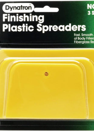 3M Dynatron, 358, 1 Pack of 3 Spreaders, 4 inch, 5 inch and 6 inch, Used for Spreading of Fillers, Caulks, Glazes and Putties
