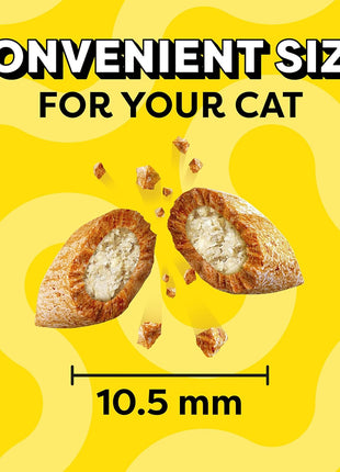 Temptations Cat Treats, Classic Crunchy and Soft Cat Treats, Seafood Medley Flavor, 30 oz. Tub