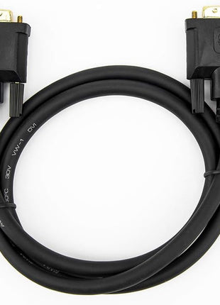 Rocstor Y10C186-B1 Premium 3 ft. DVI-D Single Link Cable - M/M - DVI Cable for use with Projectors, Video Devices, Monitors - 1m - 1 Pack - Male Digital Video, Black