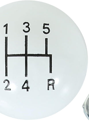 Hurst 1630025 White 5-Speed Replacement Shifter Knob