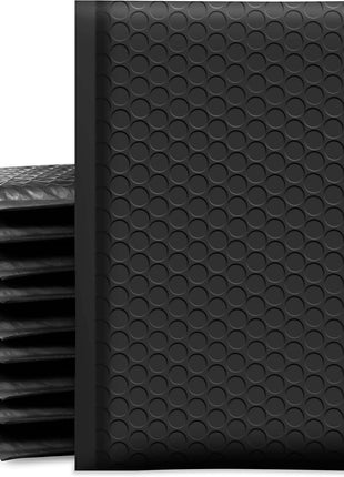 UCGOU Bubble Mailers 6x10 Inch Black 25 Pack Usable Size 6x9 inch Padded Envelopes Small Business Mailing Packages Opaque Self Seal Adhesive Waterproof Boutique Shipping Bag for Jewelry Makeup Supplies #0