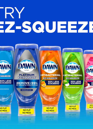 Dawn EZ Squeeze Ultra Dish Soap, Dishwashing Liquid, Original, Dish Soap Refill, 22 fl oz