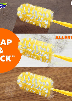 Swiffer Dusters Heavy Duty Multi-Surface Duster Refills for Cleaning, Unscented, 11 Count