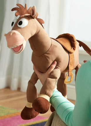 Disney Store Official Toy Story Plush, Bullseye, Iconic Cuddly Toy Character with Embroidered Eyes and Soft Plush Features, Suitable for All Ages