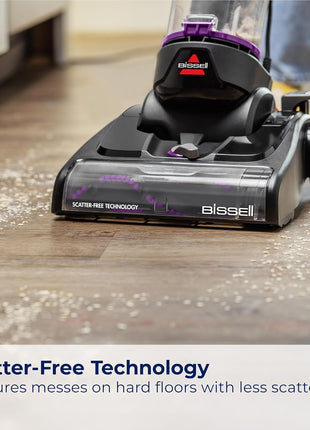 BISSELL CleanView Compact Turbo Upright Vacuum with Quick Release Wand, Full Size Power, Compact Size for Apartments & Dorms, 3437F