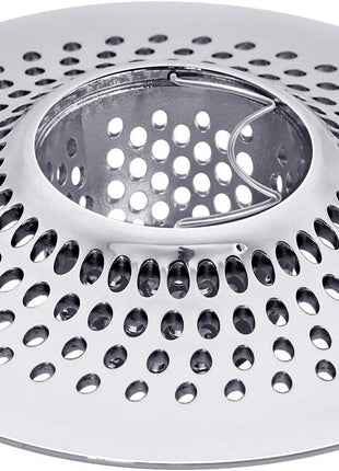 LEKEYE Drain Hair Catcher/Bathtub Shower Drain Hair Trap/Strainer Stainless Steel Drain Protector(Patented Product) | Stainless Steel