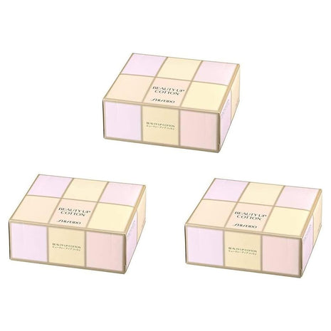 Shiseido Beauty Up Cotton F, 108 Pieces, Set of 3