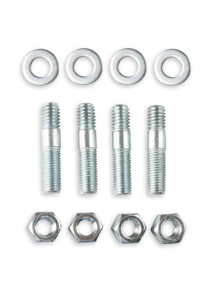 Mr. Gasket Carb Studs 1-1/2 inch Length, Silver