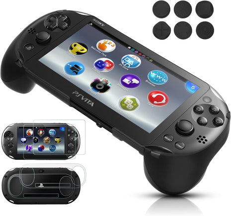 Hand Grip Handle Joypad Protective Case with L2 R2 Trigger Button Grip Shell Controller Protective Case for Sony PlayStation PS Vita 2000 PSV 2000 PS Vita Slim.