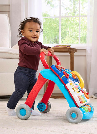 VTech Sit-to-Stand Learning Walker (Frustration Free Packaging), Blue