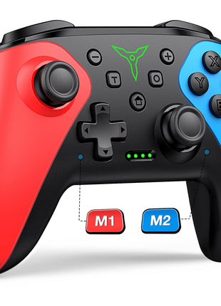 Wireless Switch Controller for Nintendo Switch/Switch 2/Lite/OLED Controller, Switch Controller with a Mouse Touch Feeling on Back Buttons, Extra Switch Pro Controller with Wake-up,Programmable, Turbo Function