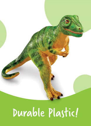 Learning Resources Jumbo Dinosaurs Set 1 - Kids Dinosaur Toys, Large Dinosaur Figures, Figurines for Kids, Toddler Animal Figurines, Dino Bath Toys, Play Dinosaurs, Prehistoric Animals, Dino Gifts