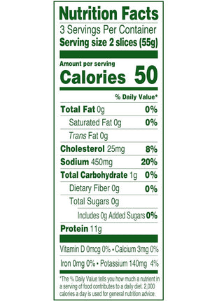 Applegate, Organic Oven Roasted Turkey Breast, 6oz