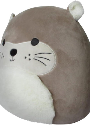 Squishmallows 14-Inch Light Brown Otter with Fuzzy Ears Plush - Add RIE to Your Squad, Ultrasoft Stuffed Animal Large Plush Toy, Official Kelly Toy Plush
