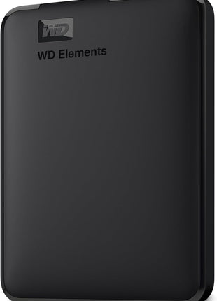 Western Digital WD 1TB Elements Portable External Hard Drive for Windows, USB 3.2 Gen 1/USB 3.0 for PC & Mac, Plug and Play Ready - WDBUZG0010BBK-WESN