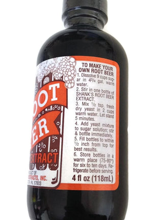 Shank's Root Beer Extract, 4 fl oz