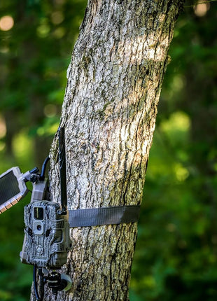 Stealth CAM Durable Sol-Pak Solar Battery Pack, 12V Solar Power Panel, Rechargeable Battery & 10ft Insulated Cable, Compatible with All Wireless/Cellular Trail Cameras - 3000 mAh