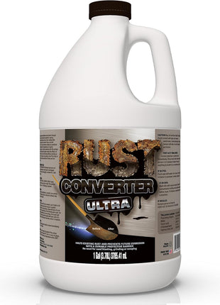 FDC Rust Converter Ultra, Highly Effective Professional Grade Rust Repair Spray (1 Gallon)