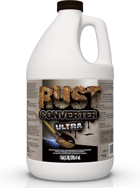 FDC Rust Converter Ultra, Highly Effective Professional Grade Rust Repair Spray (1 Gallon)