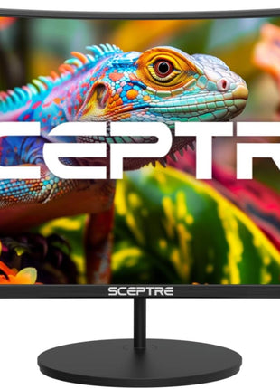 New! Sceptre Curved 27-inch Gaming Monitor 100Hz 1080p R1500 98% sRGB HDMI x2 VGA Build-in Speakers, VESA Wall Mount Machine Black 2026 (C275W-1920RN Series)
