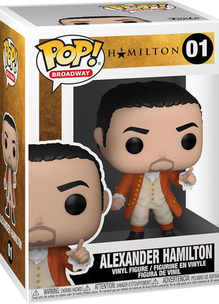 Funko POP Broadway: Hamilton - Alexander Hamilton Collectible Vinyl Figure, Multicolor
