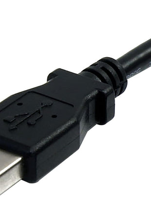 StarTech 6ft USB 2.0 Extension Cable, USB-A M/F, Black (USBEXTAA6BK) | USB-A male to USB-A female, Molded strain relief, 480Mbps