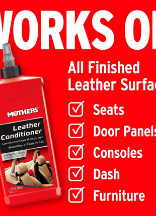 Mothers Leather Conditioner, 12 oz. (06312)