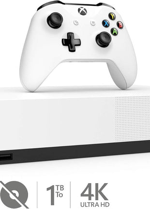 Xbox Microsoft Console 1S All Digital Edition With 3 Games (NJP-00050) 1TB White