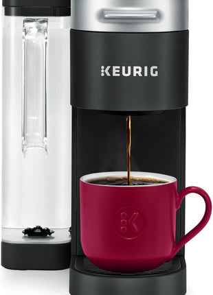 Keurig K-Supreme Single Serve K-Cup Pod Coffee Maker, MultiStream Technology, 4 Brew Sizes, 66oz Dual-Position Removable Reservoir, Black | Multistream Technology, 4 Brew Sizes, 8, 10, 12 Oz, 66 Oz Dual-Position Removable Reservoir