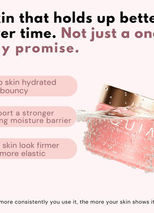 QUIA Collagen Jelly Cream– Fast-Absorbing Glow Under Makeup- Plumper Skin